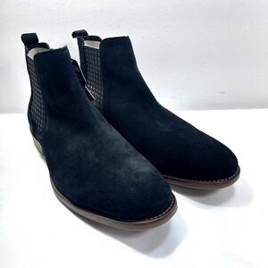 Stacy Adams Gabriel Chelsea Men's Boots Black Suede US 11.5M - No Box